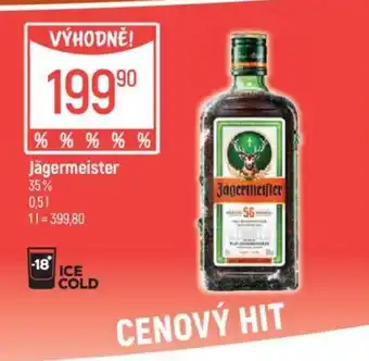 Globus Jägermeister nabídka