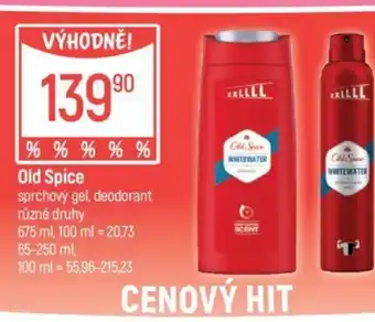 Globus Old Spice nabídka