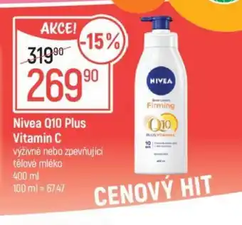 Globus Nivea Q10 Plus Vitamin C nabídka