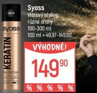 Globus Syoss vlasový styling nabídka