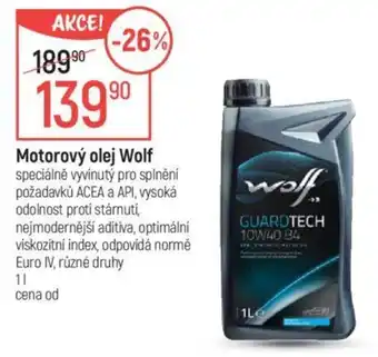 Globus Motorový olej Wolf nabídka