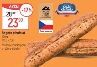 Globus Bageta cibulová nabídka