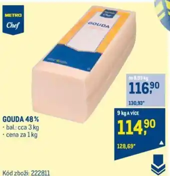 Makro GOUDA 48% nabídka