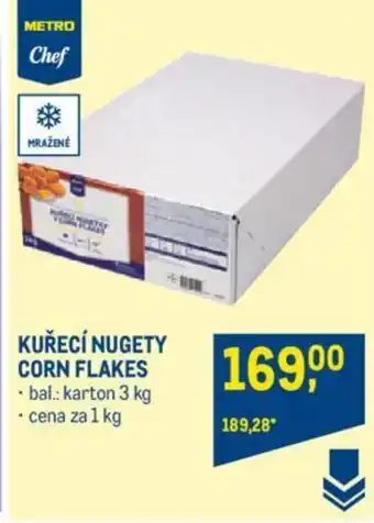 Makro KUŘECÍ NUGETY CORN FLAKES nabídka