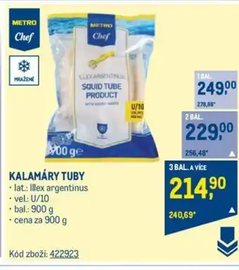 Makro KALAMÁRY TUBY nabídka