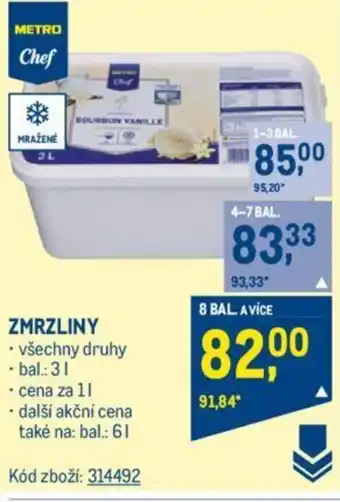 Makro ZMRZLINY nabídka