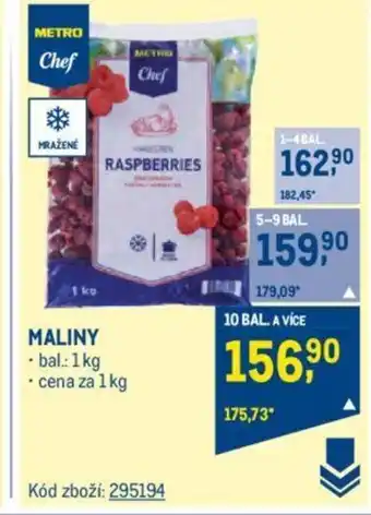 Makro MALINY nabídka