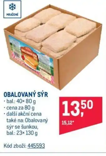Makro OBALOVANÝ SÝR nabídka