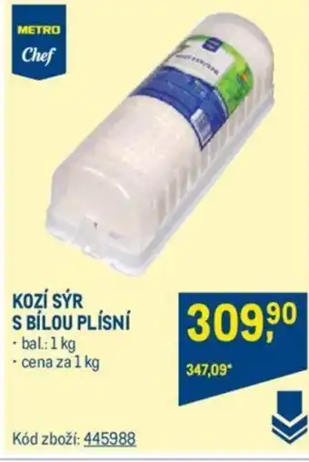 Makro KOZÍ SÝR S BÍLOU PLÍSNÍ nabídka