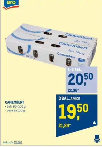 Makro CAMEMBERT nabídka