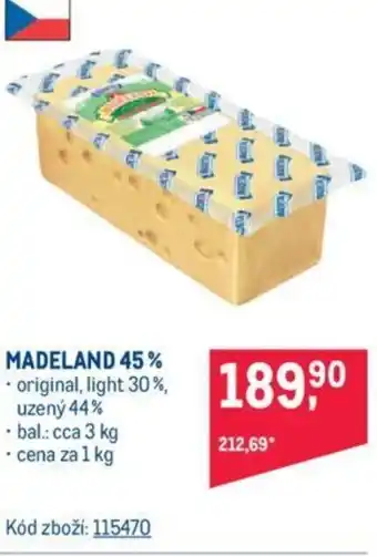 Makro MADELAND 45% nabídka