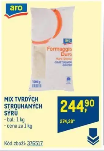 Makro MIX TVRDÝCH STROUHANÝCH SÝRŮ nabídka