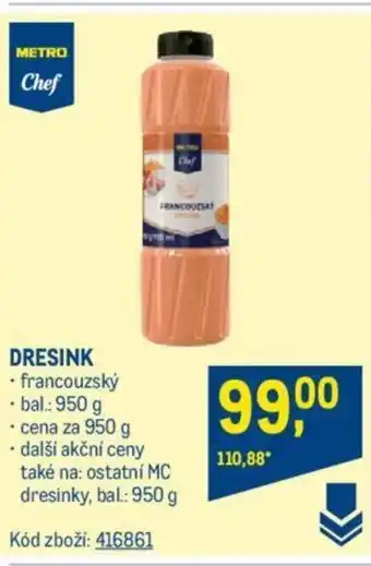 Makro DRESINK nabídka
