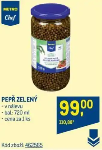 Makro PEPŘ ZELENÝ nabídka