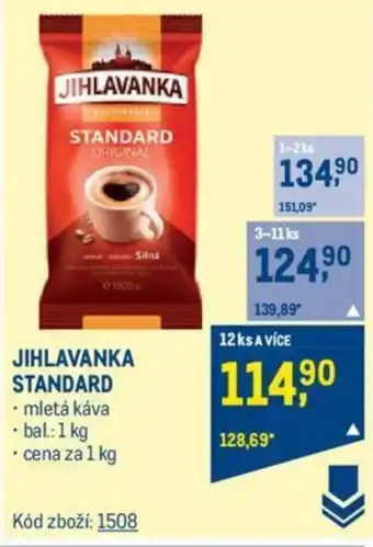 Makro JIHLAVANKA STANDARD nabídka