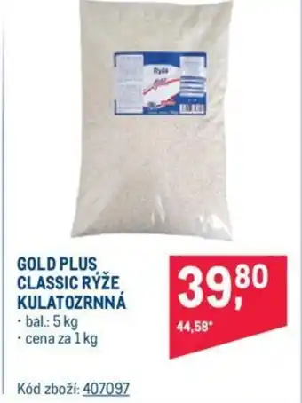 Makro GOLD PLUS CLASSIC RÝŽE KULATOZRNNÁ nabídka
