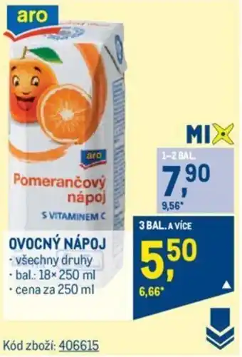 OVOCNÝ NÁPOJ