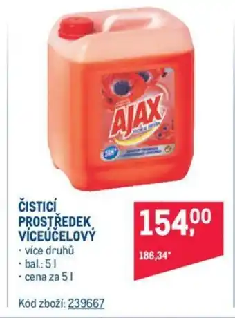 Makro ČISTICÍ PROSTŘEDEK VÍCEÚČELOVÝ nabídka