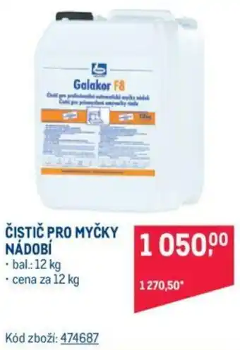 Makro ČISTIČ PRO MYČKY NÁDOBÍ nabídka
