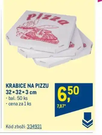 Makro KRABICE NA PIZZU 32x32x3 cm nabídka