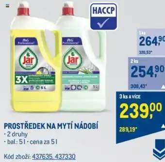 Makro PROSTŘEDEK NA MYTÍ NÁDOBÍ nabídka