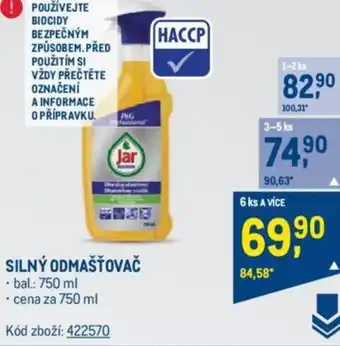 Makro SILNÝ ODMAŠŤOVAČ nabídka