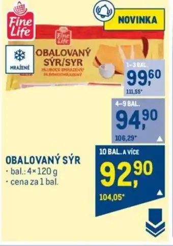 Makro OBALOVANÝ SÝR nabídka