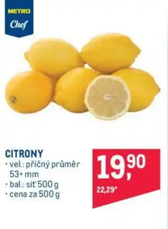 Makro CITRONY nabídka