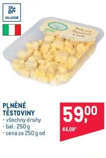 Makro PLNĚNÉ TĚSTOVINY nabídka