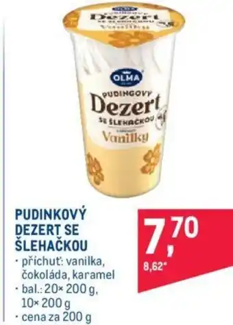 Makro PUDINKOVÝ DEZERT SE ŠLEHAČKOU nabídka