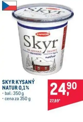 Makro SKYR KYSANÝ NATUR 0,1% nabídka