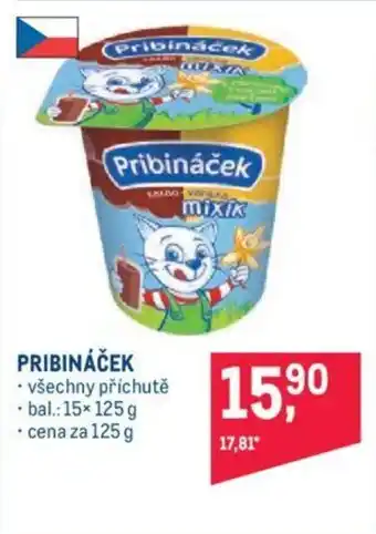 Makro PRIBINÁČEK nabídka
