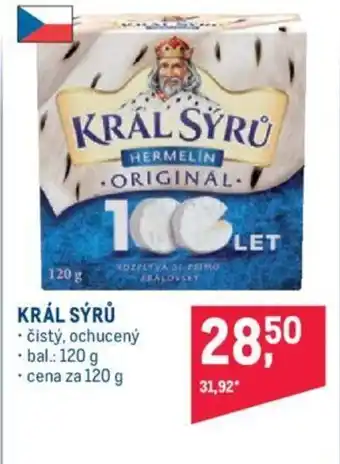 Makro KRÁL SYRU nabídka