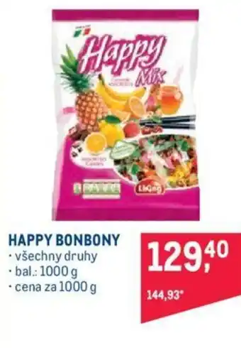 Makro HAPPY BONBONY nabídka