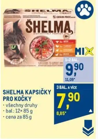 Makro SHELMA KAPSIČKY PRO KOČKY nabídka