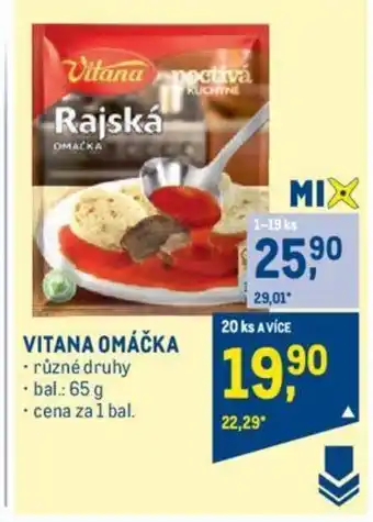 Makro VITANA OMÁČKA nabídka