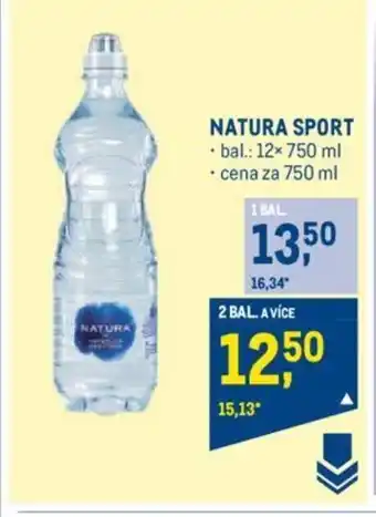 Makro NATURA SPORT nabídka