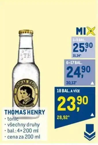 Makro THOMAS HENRY nabídka