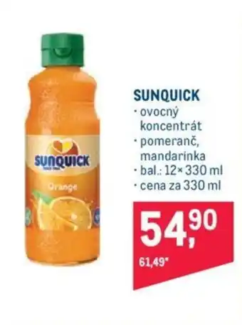 Makro SUNQUICK nabídka