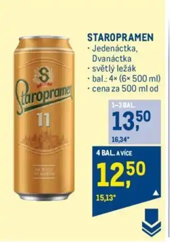 Makro STAROPRAMEN nabídka