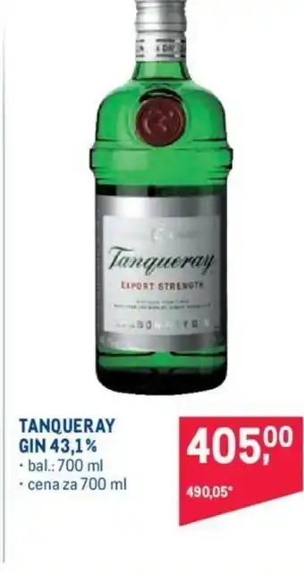 Makro TANQUERAY GIN 43.1% nabídka