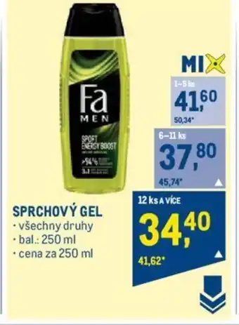 Makro SPRCHOVÝ GEL nabídka