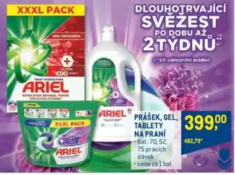 Makro PRÁŠEK, GEL, TABLETY NA PRANÍ nabídka