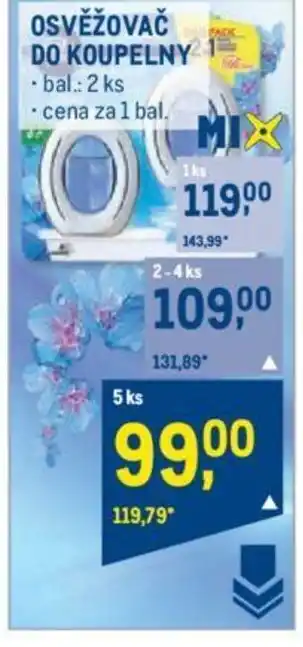 Makro OSVĚŽOVAČ DO KOUPELNY nabídka