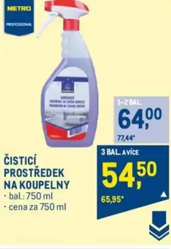 Makro ČISTICÍ PROSTŘEDEK NA KOUPELNY nabídka