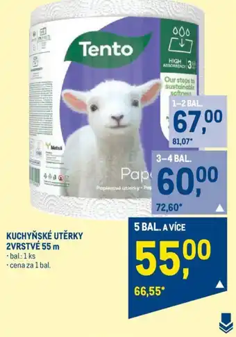 Makro KUCHYŇSKÉ UTĚRKY 2VRSTVÉ 55 m nabídka