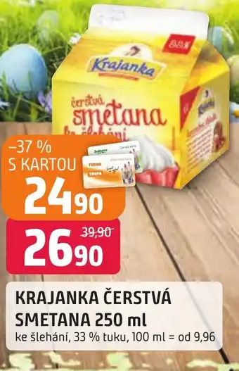 Trefa KRAJANKA ČERSTVÁ SMETANA 250 ml nabídka