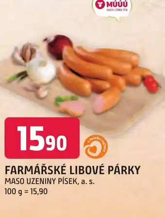 Trefa FARMÁŘSKÉ LIBOVÉ PÁRKY nabídka