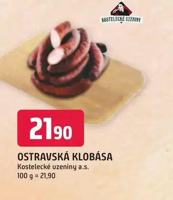 Trefa OSTRAVSKÁ KLOBÁSA nabídka