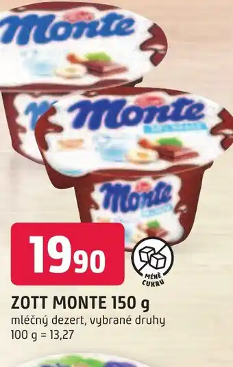 Trefa ZOTT MONTE 150 g nabídka